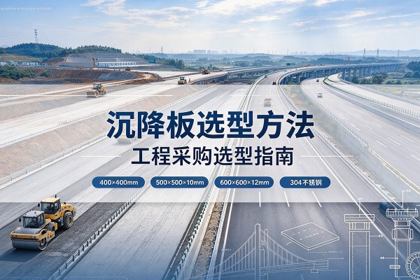 兴国沉降板选择方法
