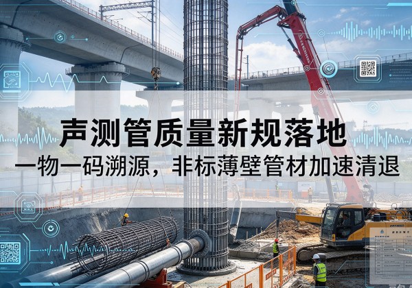 兴国声测管质量新规落地，一物一码溯源，非标薄壁管材加速清退