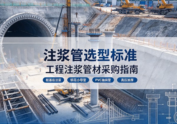 兴国注浆管选型标准